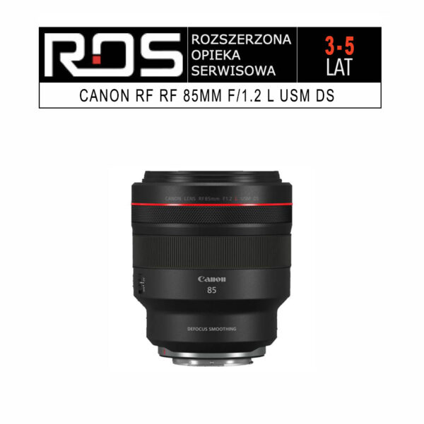 Canon RF 85mm f/1.2 L USM DS