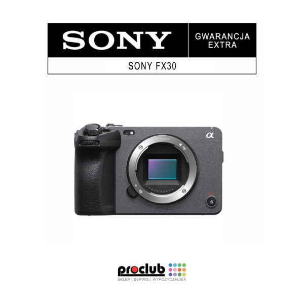 gwarancja extra Sony FX30